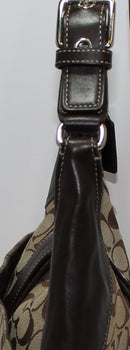 Coach Purse: F12640 Brown Leather Hobo Bag