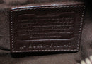 Coach Purse: F12640 Brown Leather Hobo Bag