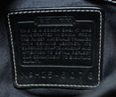 Coach Purse: 6076 Black Signature Shoulder Bag