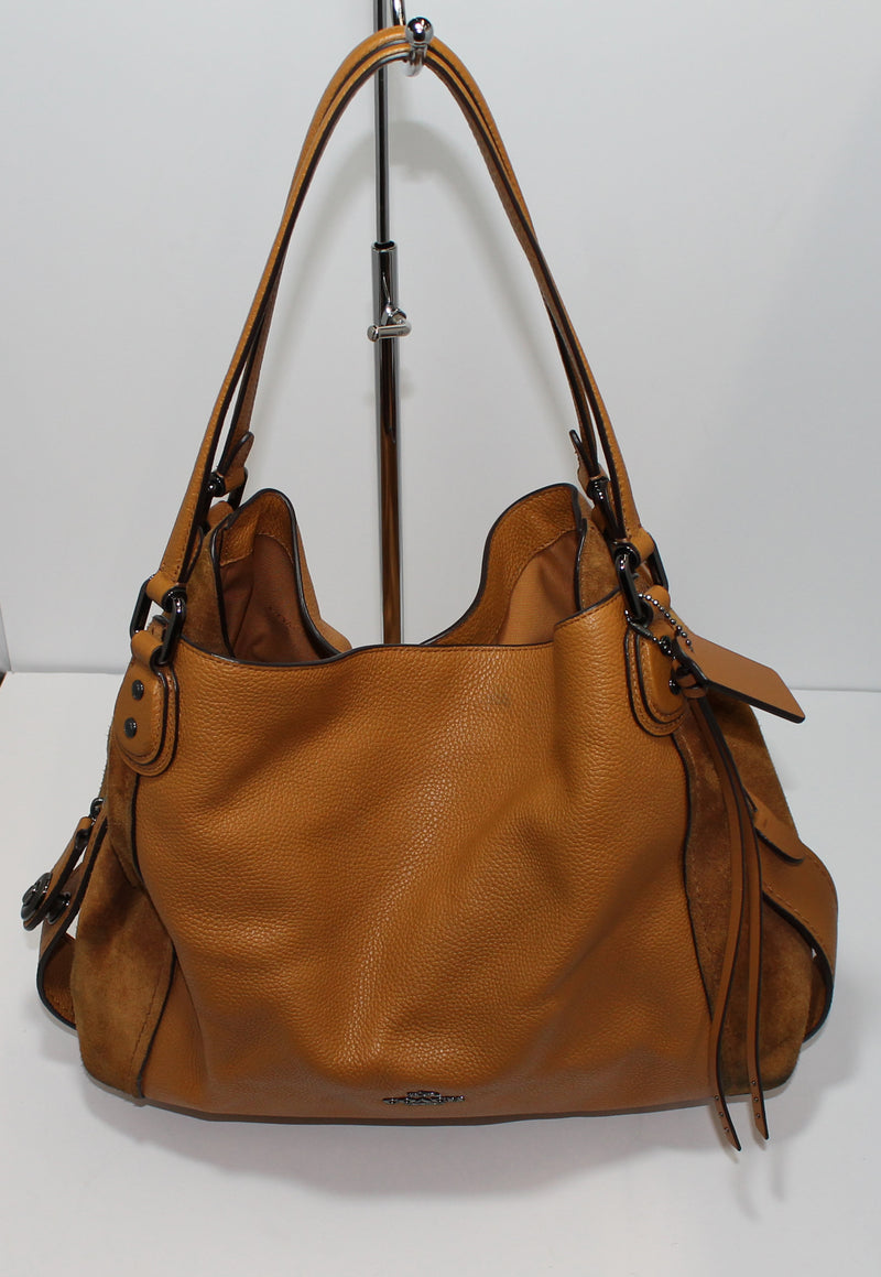 Vintage mini Coach Hadley Bag 9935 Crossbody brown leather