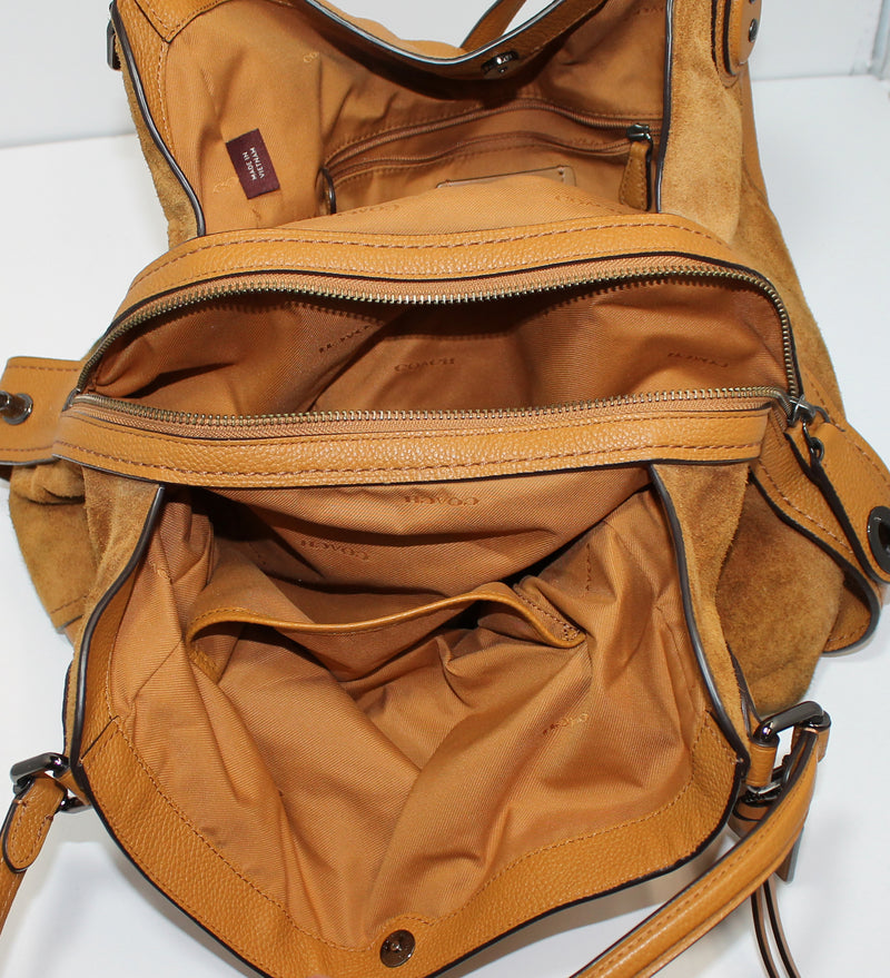 Coach Purse: 59500 Brown Leather Edie Shoulder Bag
