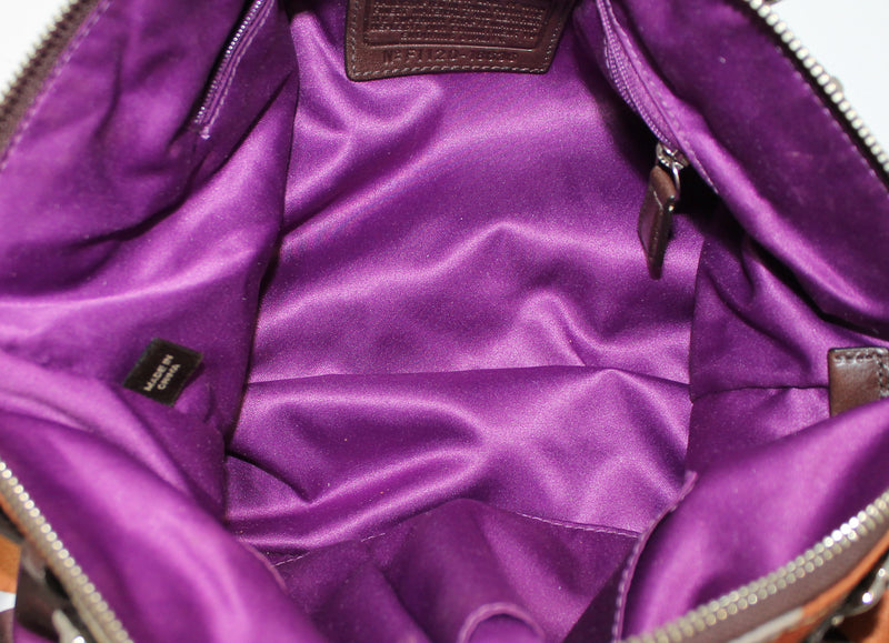 Pin by Amanda Coverdale on Amanda's Pins | Coach shoulder bag, Purple  handbags, Purses