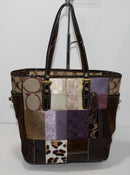 Coach Purse: F10515 Patchwork Eva Tote Bag