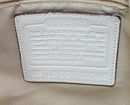 Coach Purse: 10398 White Leather Shoulder Bag
