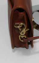 Coach Purse: 9755 Brown Leather Shoulder Bag