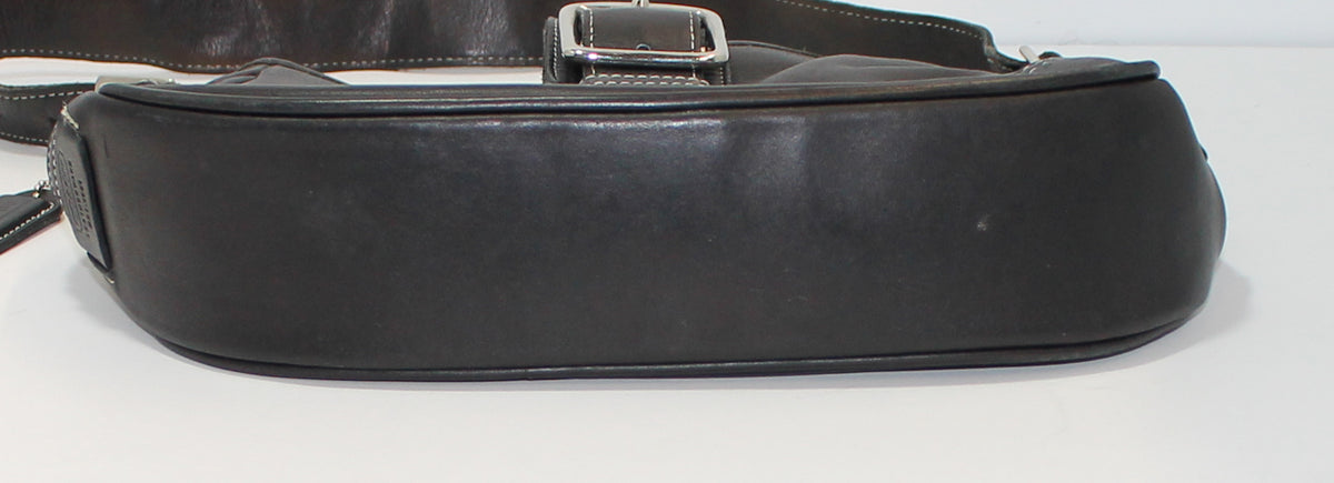 Coach Purse: 7584 Black Hampton Shoulder Bag