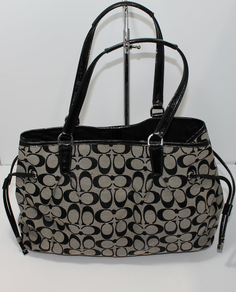Signature sufflette leather handbag Coach Black in Leather - 39223513