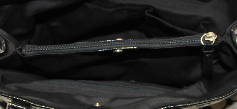 Coach Purse: F28501 Signature Black Shoulder Bag