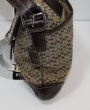 Coach Purse: 6376 Signature Brown Shoulder Bag