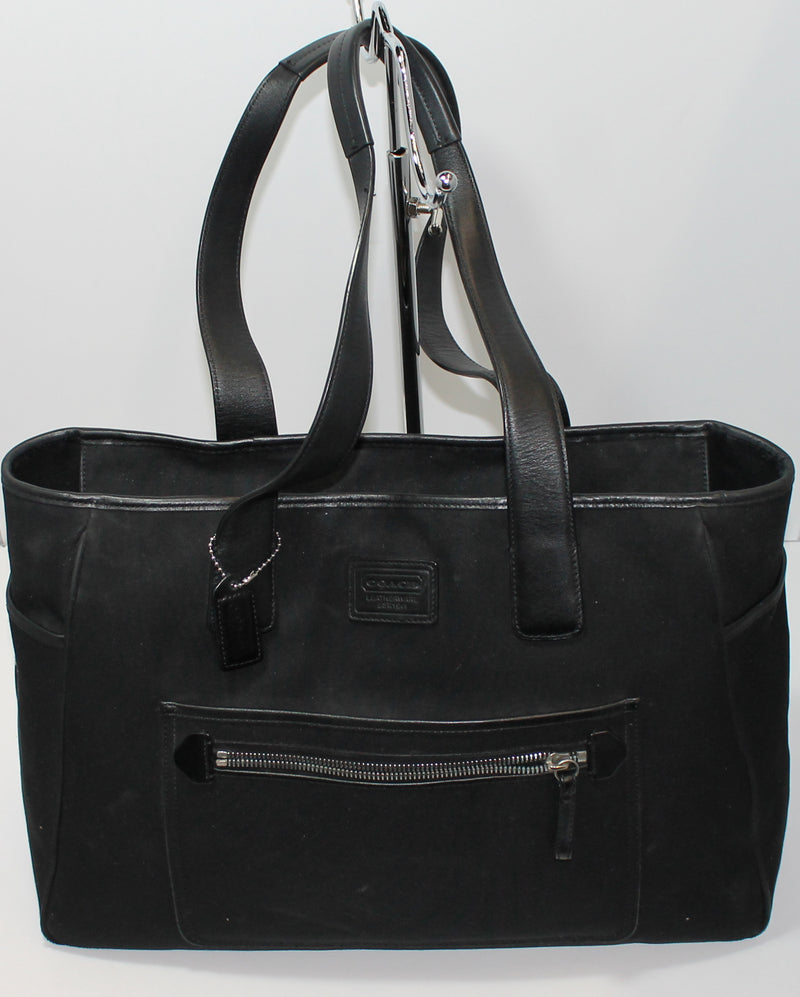 coach hamptom backpack Coach Purse: 5975 Black Hampton Tote Bag