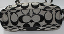 Coach Purse: F17948 Signature Black Monogram Tote Bag