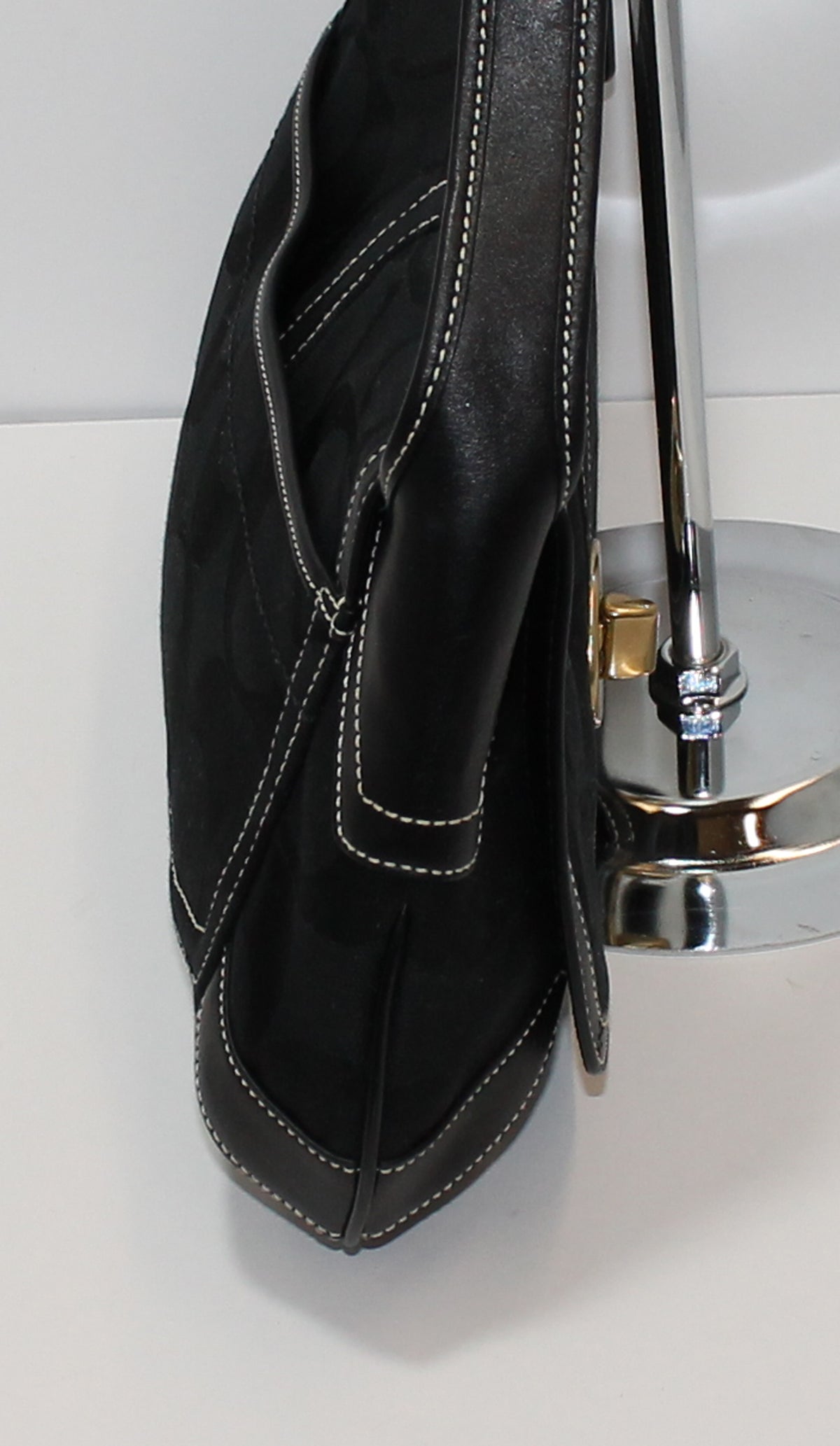 Coach Purse: 11257 Brown Ergo Signature Shoulder Bag