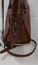 Coach Purse: 34816 Brown Swagger Leather Satchel
