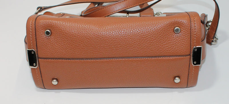 Coach Purse: 34816 Brown Swagger Leather Satchel