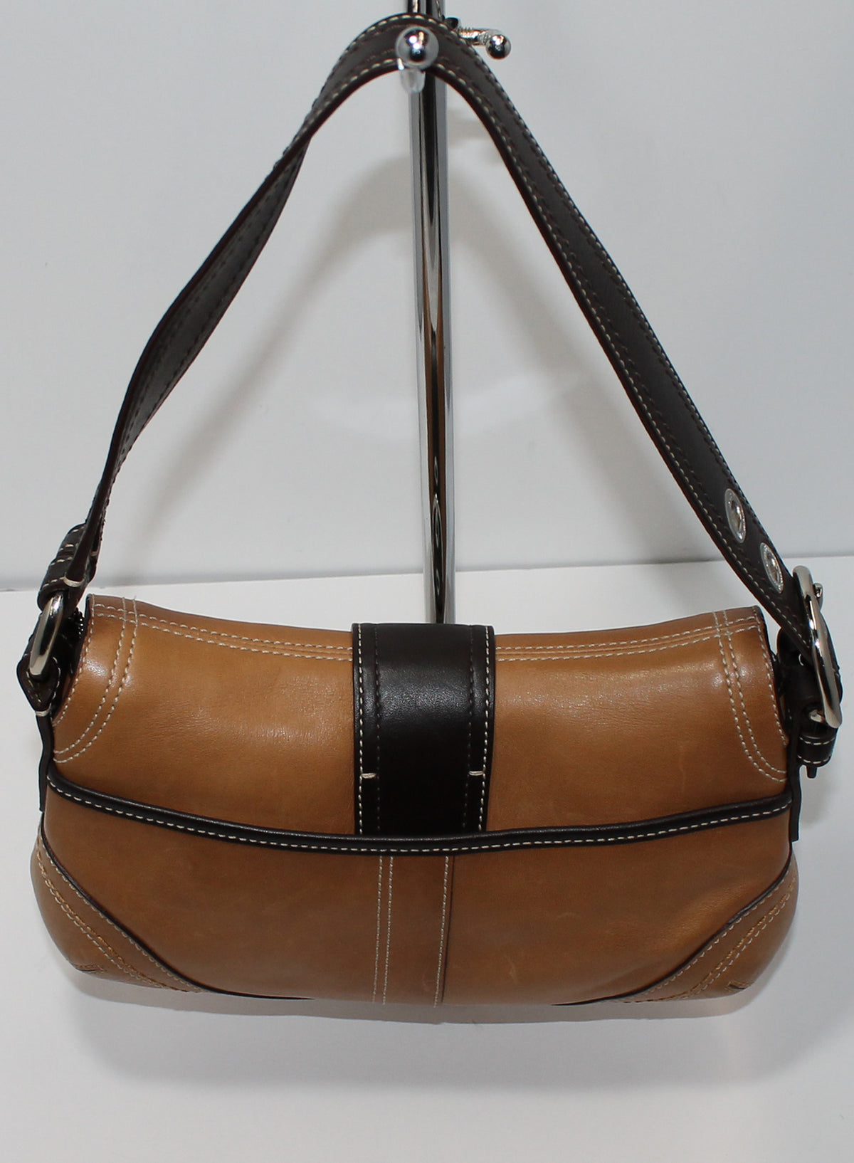 Coach Purse: F10909 Brown Soho Shoulder Bag