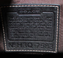 Coach Purse: 7583 Brown Hampton Leather Shoulder Bag
