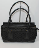 Coach Purse: 11063 Black Hampton Shoulder Bag