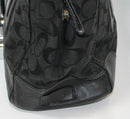 Coach Purse: 11063 Black Hampton Shoulder Bag