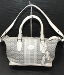 Coach Purse: 21154 Silver Molly Legacy Satchel
