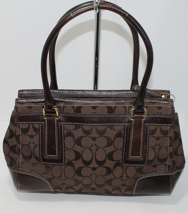 Coach 100% Leather Solid Brown Tan Leather Satchel One Size - 79% off |  ThredUp
