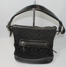 Coach Purse: 6366 Black Leather Signature Shoulder Bag