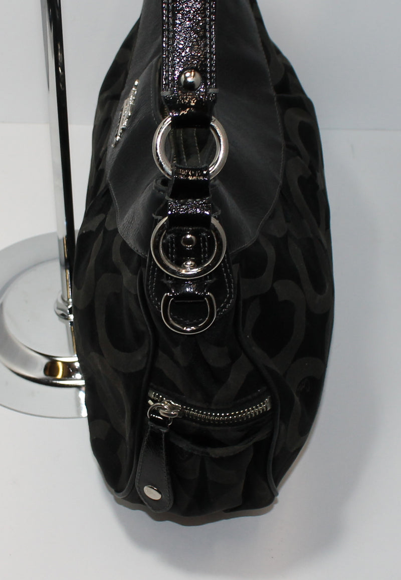 COACH Polished Pebble Leather Lana Shoulder Bag 23, Black: Handbags:  Amazon.com