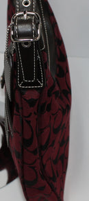Coach Purse: 6045 Red Signature Shoulder Bag