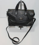 Coach Purse: 33690 Black Ryder Leather Satchel