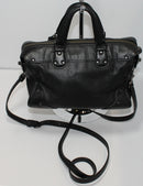 Coach Purse: 33690 Black Ryder Leather Satchel