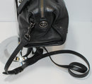 Coach Purse: 33690 Black Ryder Leather Satchel