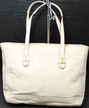 Coach Purse: 17815 Ivory Leather Shoulder Bag