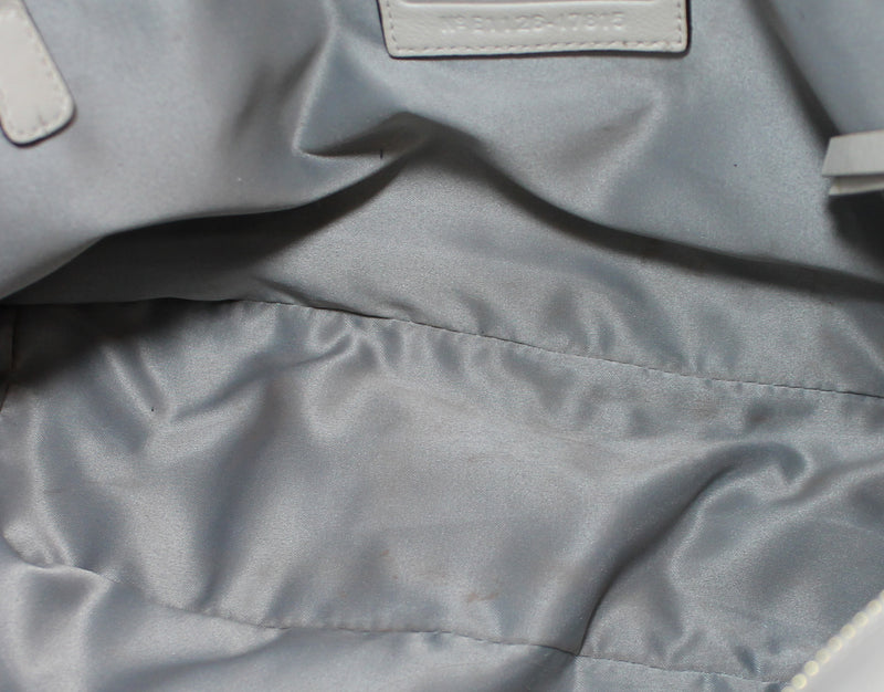 Coach Purse: 17815 Ivory Leather Shoulder Bag
