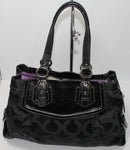 Coach Purse: 14578 Black Madison Shoulder Bag