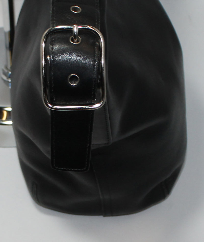 Coach Purse: 9186 Black Legacy Soho Shoulder Bag