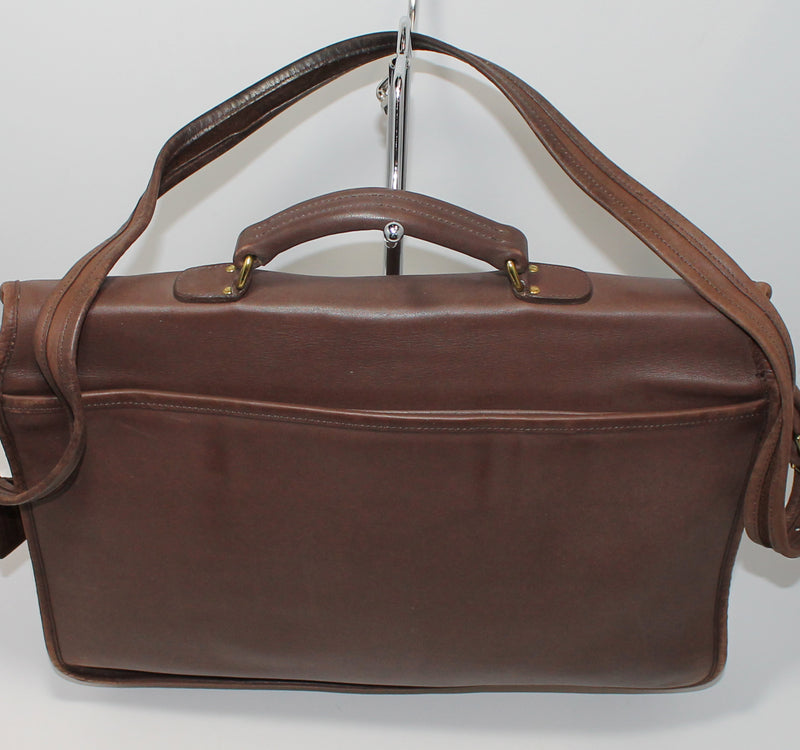 Coach briefcase brown Clearance