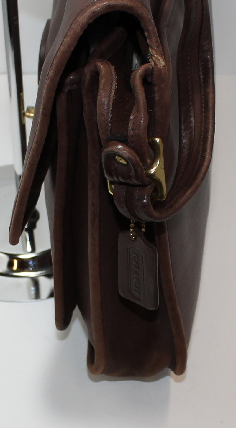Coach Purse: 5180 Brown Metropolitan Leather Briefcase