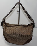 Coach Purse: 2158 Brown Signature Hobo Bag