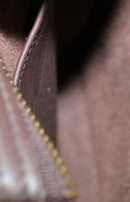 Coach Purse: 9973 Brown Leather Crossbody Bag