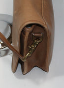 Coach Purse: 1903 Beige Leather Shoulder Bag