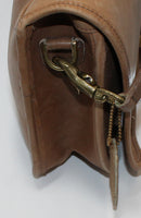 Coach Purse: 1903 Beige Leather Shoulder Bag