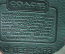 Coach Purse: 5103 Green Leather Satchel