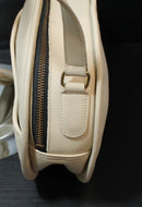 Coach Purse: 214 Ivory Leather Crossbody Bag