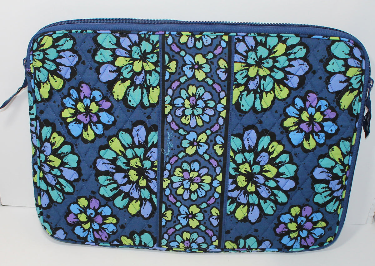 Vera Bradley Bag Indigo Pop Laptop Sleeve