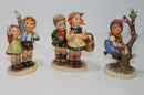 Hummel Figurine Lot Auf Wiedersehen, To Market, Apple Tree Girl  (AP 1607 )