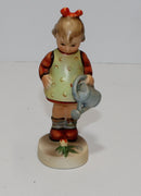 Hummel Figurine Little Garner 74 Girl watering flower (AP 1661 ) TMK 2