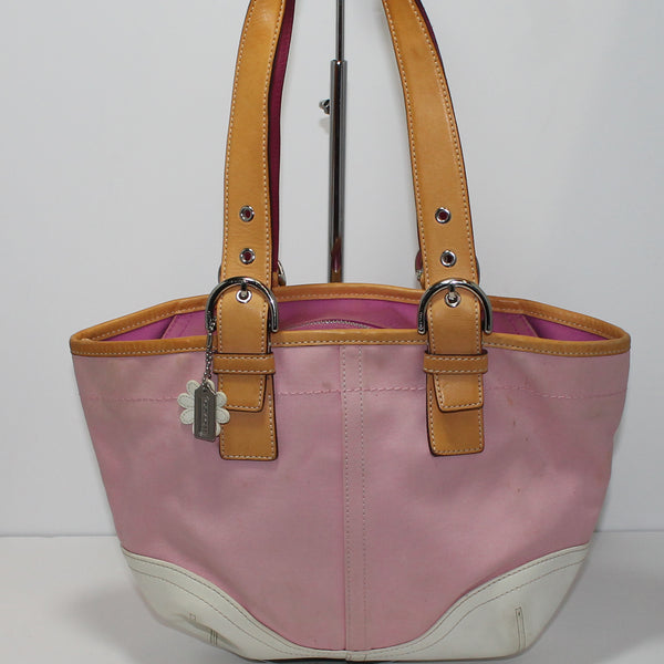 Coach Purse: 4428 Pink Daisy Shoulder Bag