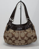 Coach Purse:  f19445 Brown Signature Soho Bag
