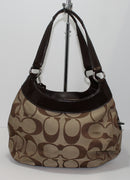 Coach Purse:  f19445 Brown Signature Soho Bag
