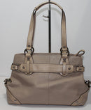 Coach Purse: 13236 Beige Carly Leather Shoulder Bag