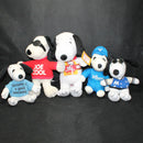 Snoopy Plush Toys: Set of 5
